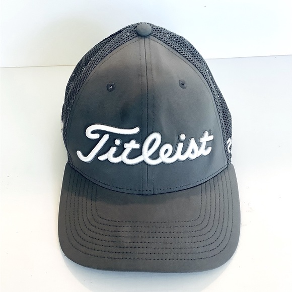 Visière De Golf Titleist Foot Joy Pro V1 - Rouge, Réglable, Légère
